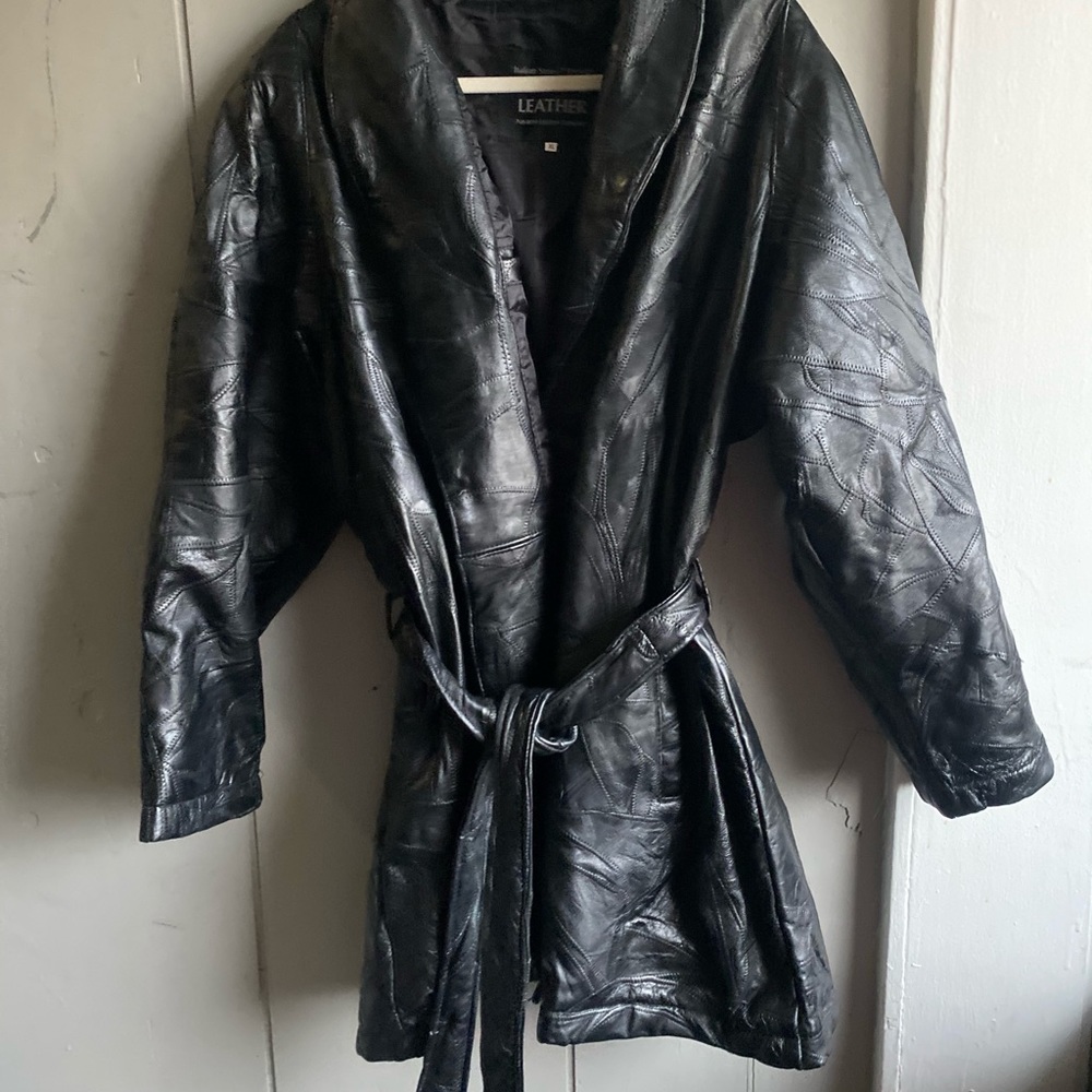 Leather duster